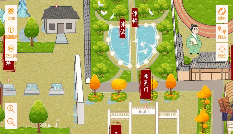 渝水手绘地图景区语音讲解导览系统：智慧景区建设的基石